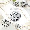 Charms Tree Bead Pendant 925 Colorful Zircons Beads