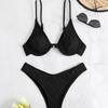 Special Fabric Push-up Underwire Bikini Set