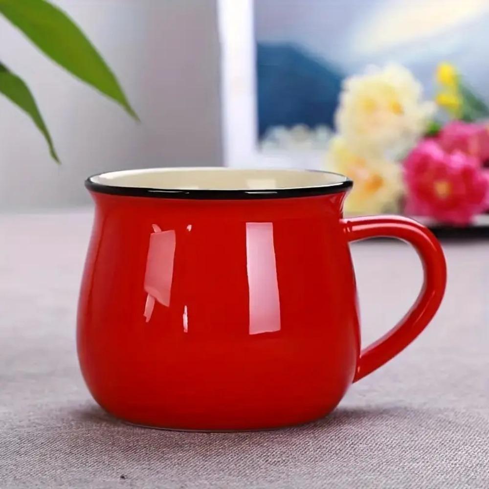 Nordic Ceramic Milk Cup 300/400ml Tea Cup Drinkware Coffee Mug Valentine's Day Present