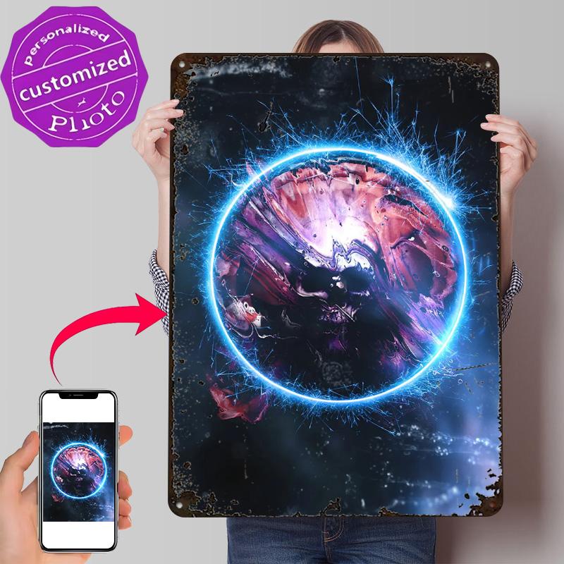 Colors Of Death N Poster Retro D Printed Metal Signs Customized Wall Hanging Gift for Gaming Room Decoration Items Wand Deko