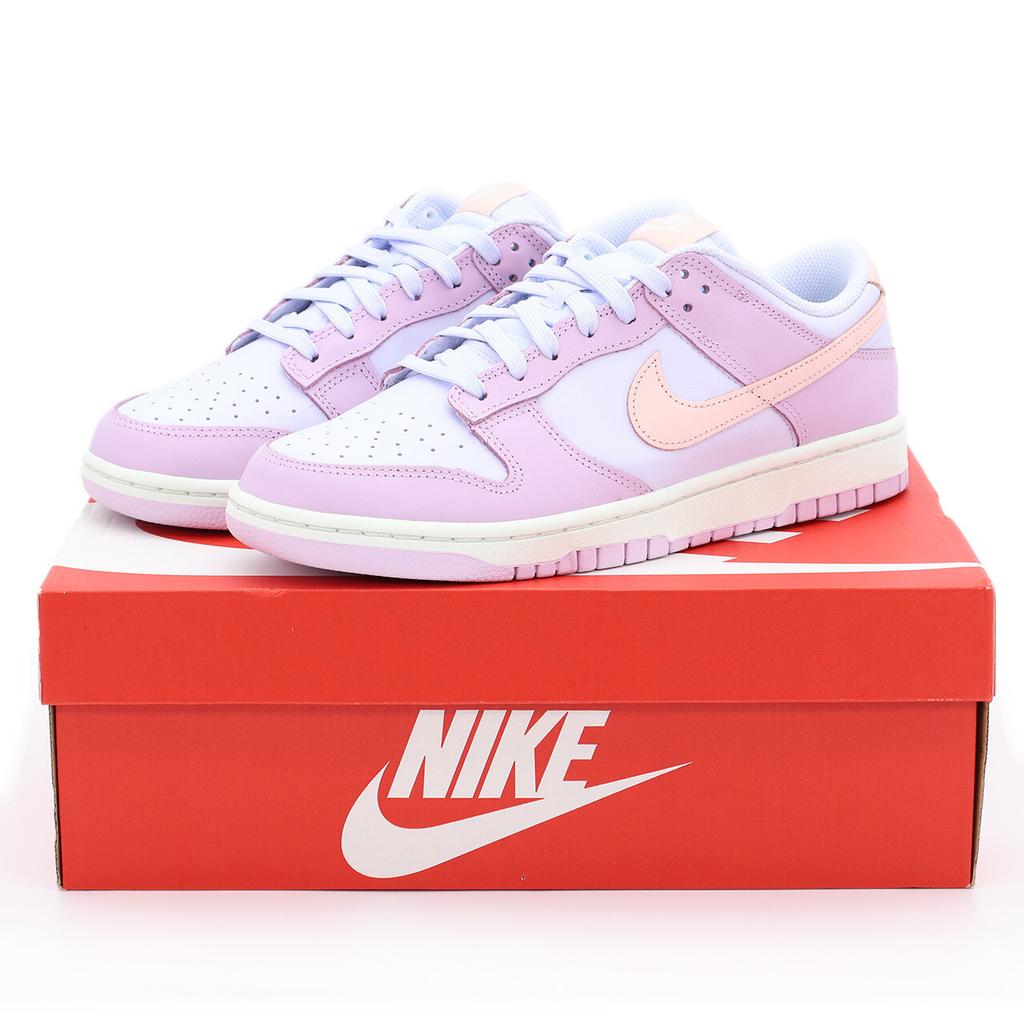 DD1503-001 Nike Dunk Low Easter Blue Purple Pink Football Grey Violet (Женский)