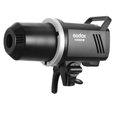 Godox 300 Вт Стробоскопическая вспышка Модернизированная пилотная лампа Беспроводная система X GN58 5600K с рефлектором с креплением Bowens Время перезарядки в секундах Маленькая и портативная