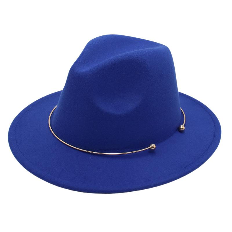 Top Hat National Style Douyin Knight Hat Retro Jazz Hat Style Street Shot