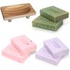 Bar Soap Set, 3 Soaps and Dish Greenman