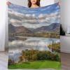 New The North Western Fells Throw Blanket Warm Plush Fuzzy Blanket for Living Room