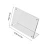 Transparent Photo Frames Acrylic Magnetic Kpop Idol Photocard Holder Desktop Ornament Photo Card Collect Poster Display Stand