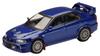 Hobby Japan HJ64 164 Mitsubishi Lancer GSR Evolution 6 (CP9A) 1999 with Mudflaps, Issel Blue, Finished Product