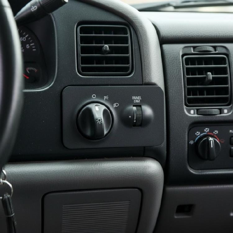 Headlight Switches Trim, Headlight Control Switches Frame Trim Decoration Cover 88924369, F81Z11654AA