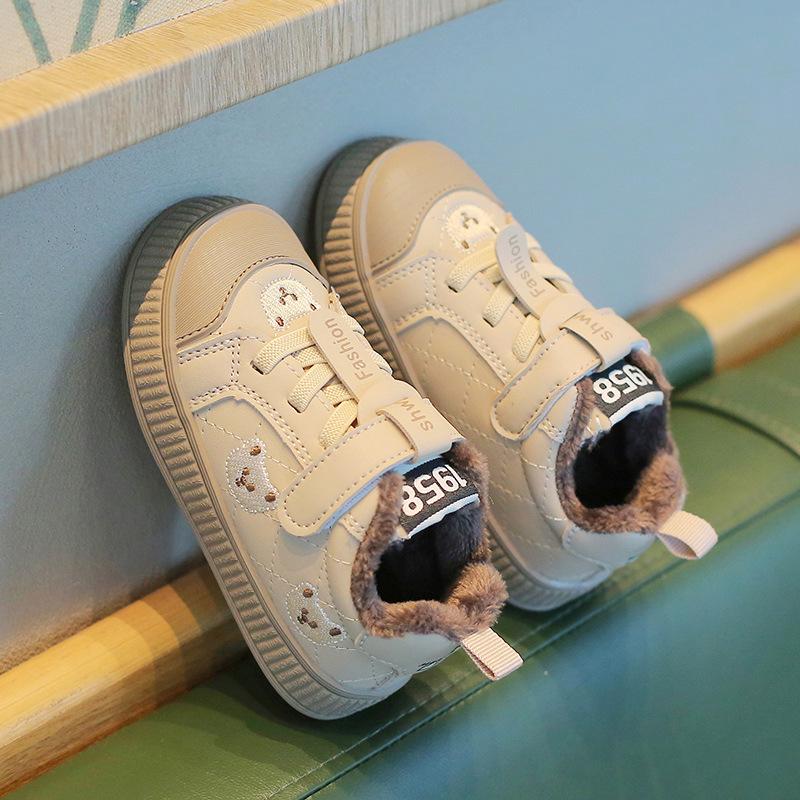 Autumn/Winter Soft Sole Breathable Toddler Sneakers for Boys & Girls, Anti-Drop Casual Shoes for Ages 0-4