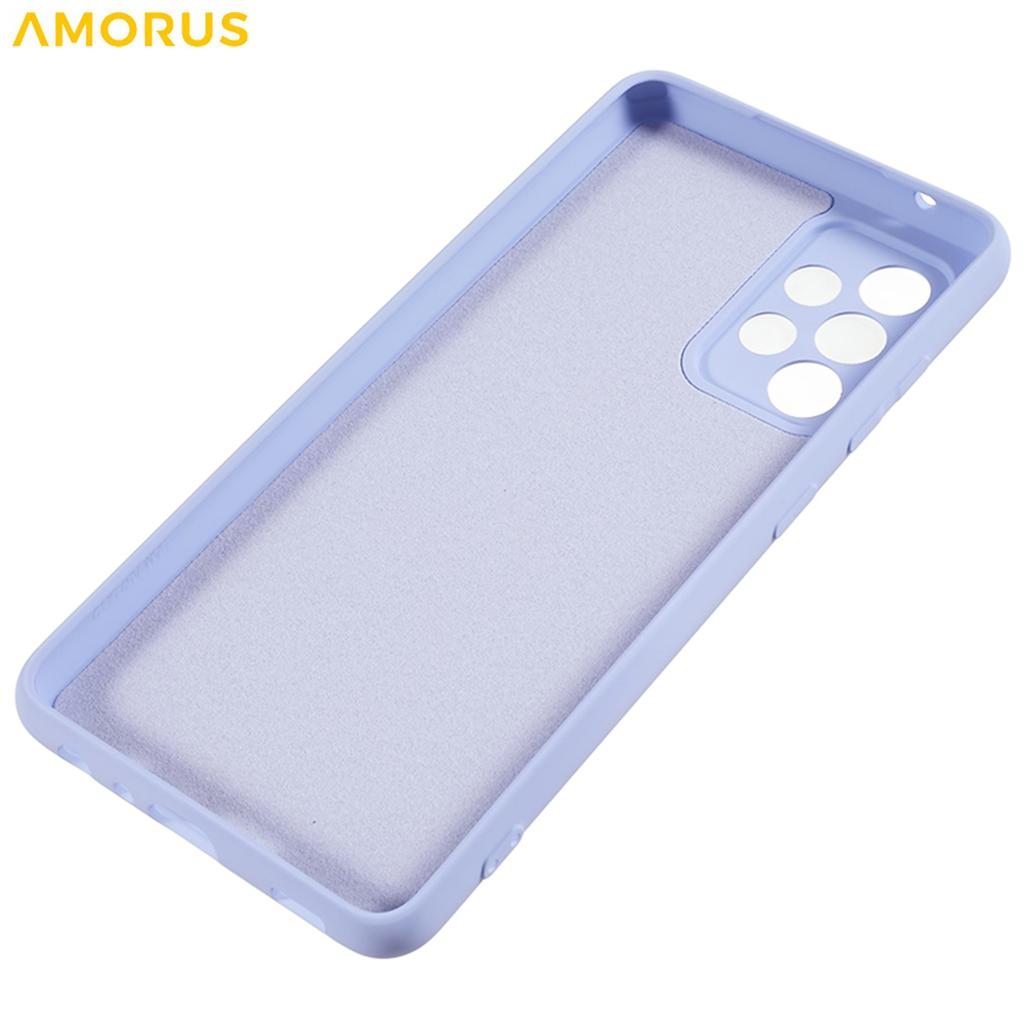 For Samsung Galaxy A32 5G/M32 5G Case Precise Cutouts TPU Fiber Lining Shockproof Phone Cover