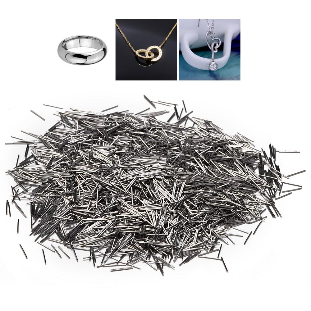 0.3mm 100g Stainless Steel Jewelry Polisher Finishing Pin Polishing Media Pins Magnetic Tumbler
