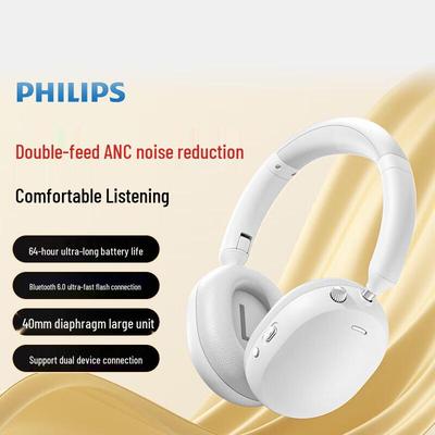 Беспроводная игровая гарнитура Philips TAH3220 с активным шумоподавлением, накладными амбушюрами, Bluetooth