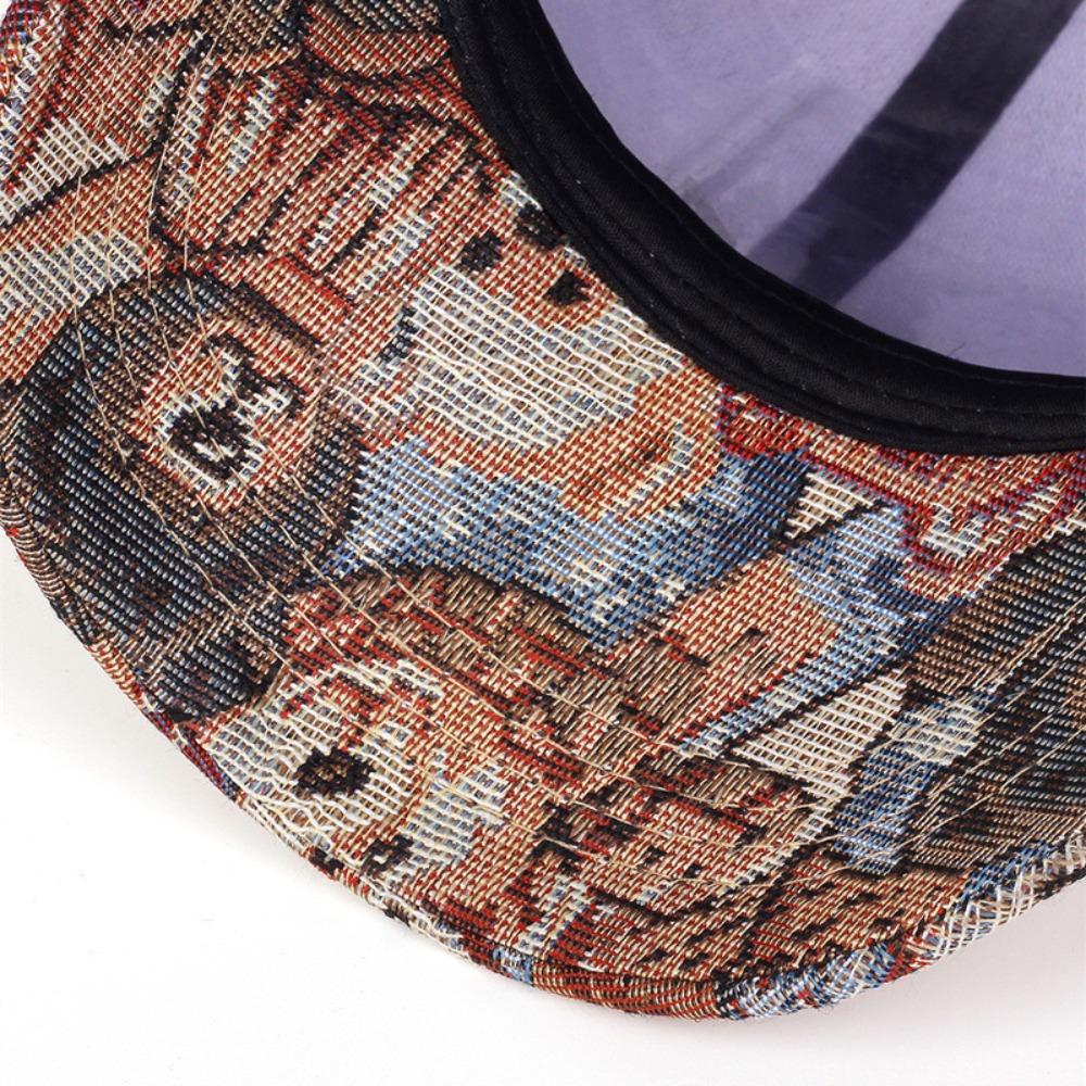 Little Bear Print Unisex-Teens Caps Bear Print Fashion Hip Hop Vintage Hat Cute Bear Baseball Cap