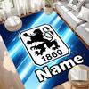 Custom Name Personalized 1860 Munchen football club Print Carpet, Versatile Home Decor Rug, for Playroom, Apartment, Balcony, Entryway, Hallway Gift
