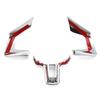 Накладки на руль автомобиля для Volkswagen VW Golf 6 MK6 2009 2010 2011 2012 Polo Bora Sagitar ABS Chrome