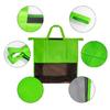 4Pcs Trolleys Bag Reusable Shopping Bags with Reinforced Handle Large Capacity Reusable Folding Trolley Bags
