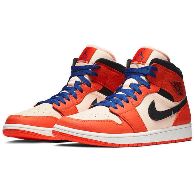 Jordan 1 Средние 'Team Orange Black' Jordan 852542-800