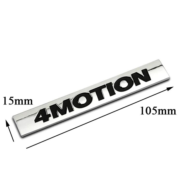 Metal Letters For Cars Volkswagen Passat B6 B8 Tiguan VW T5 Golf 4 MK4 V6 Sticker 4motion Emblem Badge Logo Sticker Accessories BA5 1w