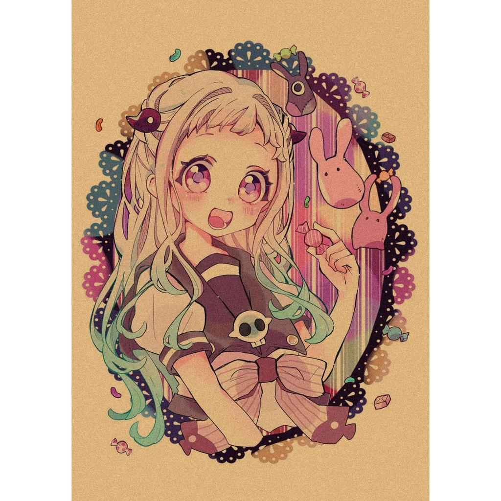 Jibaku Shonen Hanako-kun Anime Poster Decorative Wall Art