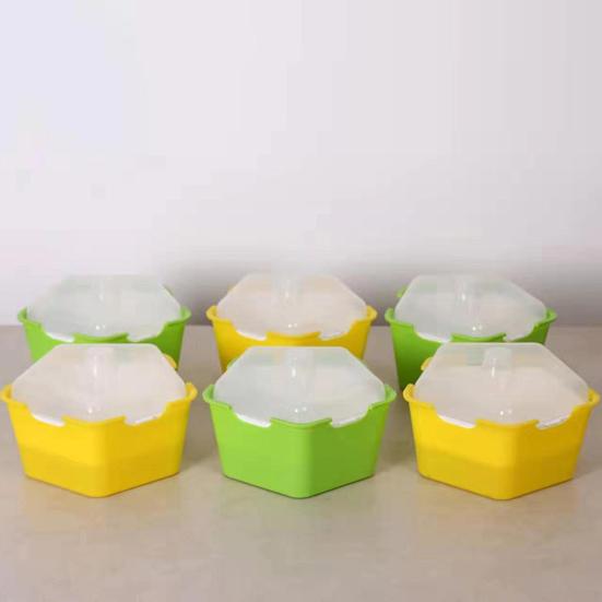 Детский горшок, простой в использовании, устойчивый к коррозии пластиковый горшок для посадки ростков, ящик для сада