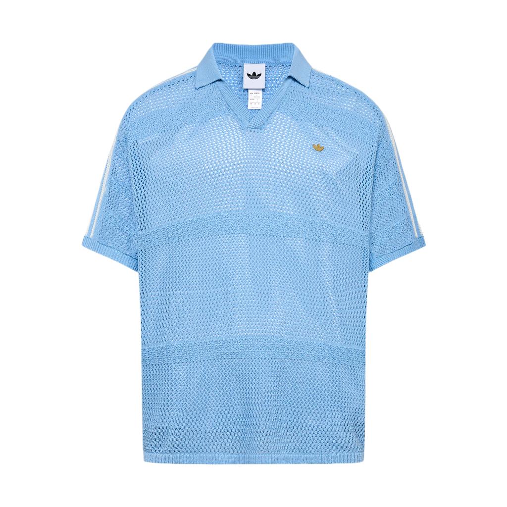 adidas Оригинальная рубашка-поло с коротким рукавом Originals Resort S, удобная, унисекс, топ KW8166
