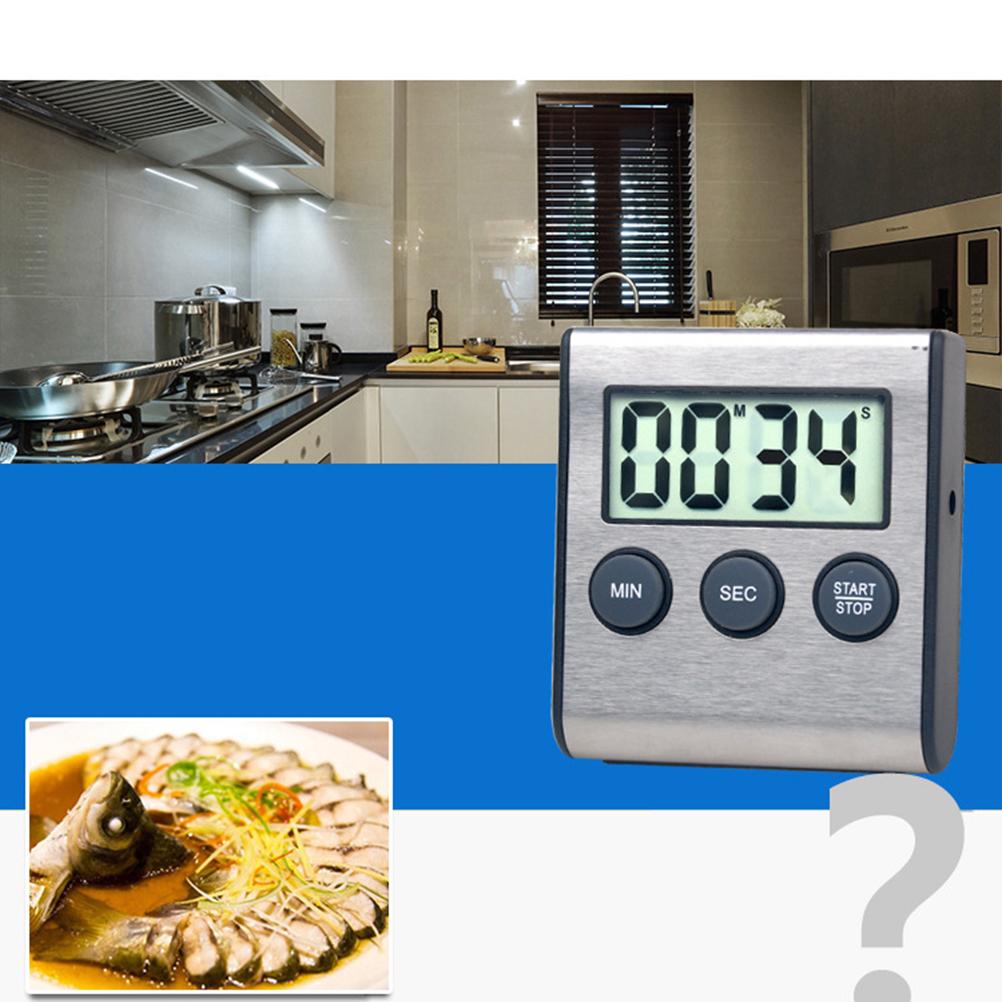 Digital Mini Kitchen Timer Alarm Clock Digital Cooking Timer Portable Magnetic Countdown Timer for