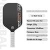 T700 Carbon Fiber Pickleball Paddle Set for Adults & Kids - Professional Competition Quality.