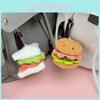 Cake Cute Cherry Burger Three Names Hot Dog Plush Toy Pendant For Bag Decor