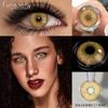 FUNSACHY New Colored Contact Lenses for Eyes 1Pair Brown Natural Eye Lenses Cosmetic Beauty Pupils Yearly Y2K Blue Eye Contacts