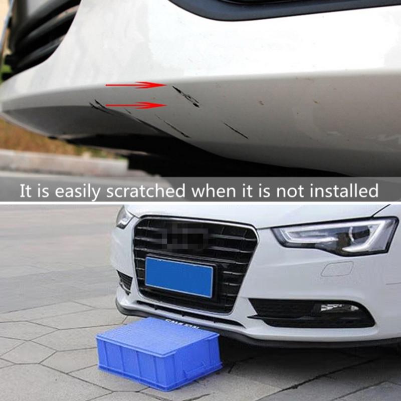 Универсальный автомобильный передний сплиттер для губ, боковая юбка, комплект кузова, отделка для Suzuki Ertiga SX4 SWIFT Alto Liane Grand Vitara