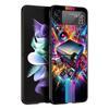 Игровые технологии Жесткий ПК Чехол для телефона Для Samsung Galaxy Z Flip 7 6 5 4 Черная Крышка Для Galaxy Z Flip 3 Складные Чехлы