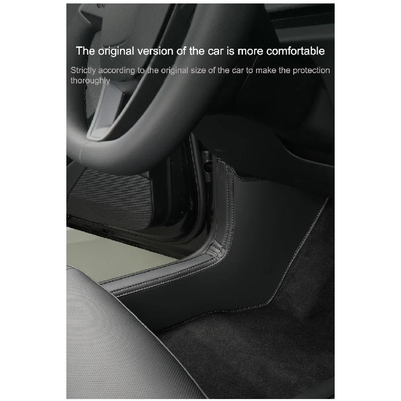 For Tesla Model 3 Highland Door Sill Protection Cover Mat Model 3+ Door Threshold Protect Anti-kick Pad Non-destructive Install