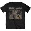 Black Sabbath Band Photo Casual T-shirt Men Women Vintage Graphic Tee Unisex Cotton Short Sleeve Streetwear Tops For Classic Rock Music Fans