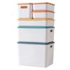 Plastic Desktop Storage Box with Lid