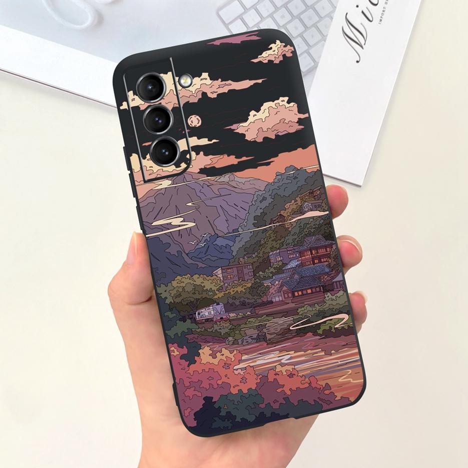 Чехол для Samsung Galaxy S22 Plus 5G Милые Астронавты Мультяшная Обложка Мягкий ТПУ Чехол для Телефона Для Samsung S22 Ultra S 22 S22+ Задняя Крышка