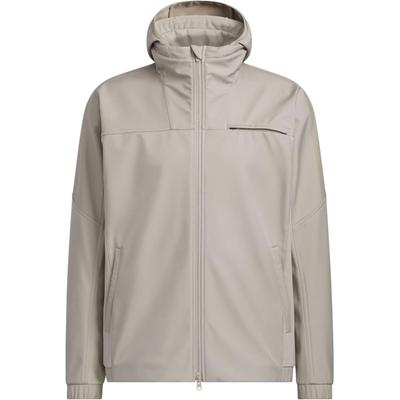 Мужская спортивная куртка с капюшоном и длинным рукавом Wind 3 Stripes, однотонная с полосками KQ8526