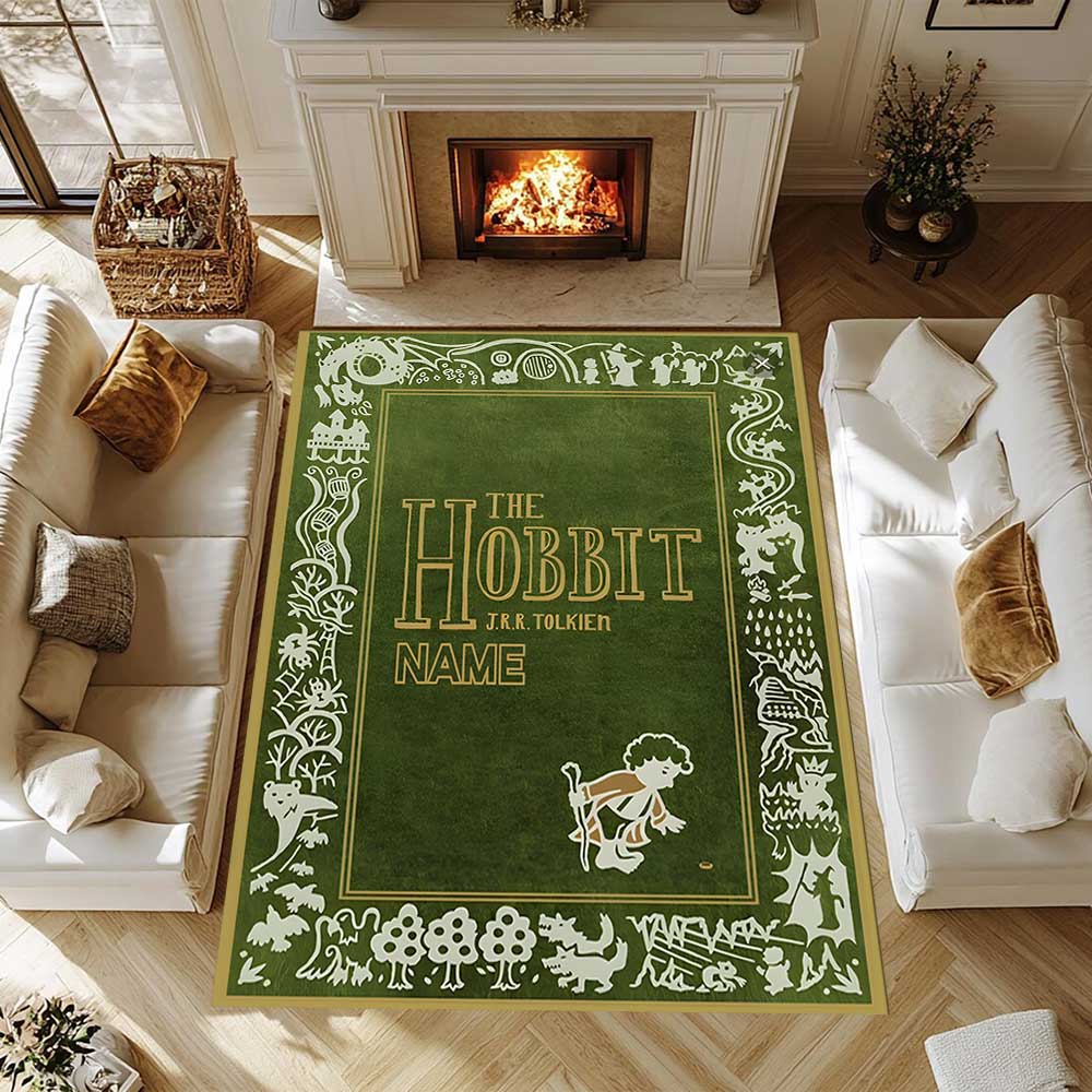 Warner Bros. Films (22) Customize your name rug, office chair cushion, home bedroom living room gift.