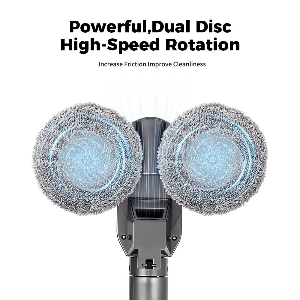 For Dyson V6 V7 V8 V10 V11 2-in-1 Vacuum Cleaner Mop Head Replaceable Washable Floor Brush Head Replacement Accessories