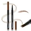 Boobeen Waterproof Eyebrow Pen Microtip Eyebrow Liquid Eyebrow Fork Tip Create Natural 3D Long Lasting - Pencil, Pen, Eyebrows, (Dark Brown)