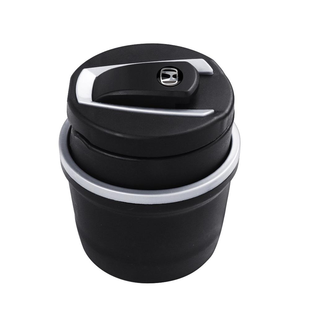 VFHJQ1 Car Ashtray LED Light Cigarette Cigar Ash Cylinder Smoke Cup Holders For Honda Civic Accord City Jazz CR-Z Element Insight MDX