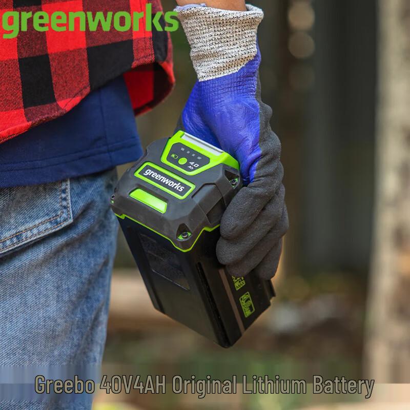 Аксессуары: Аккумулятор и зарядное устройство Greenworks 40V