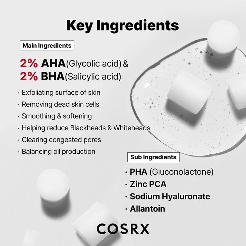COSRX Средство от несовершенств с AHA 2% и BHA 2%
