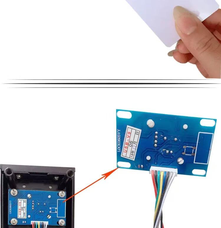 Hotel Smart Card Lock Circuit Board V9 - T57 Chip ID Accessory for Tongtong Card Swipe System