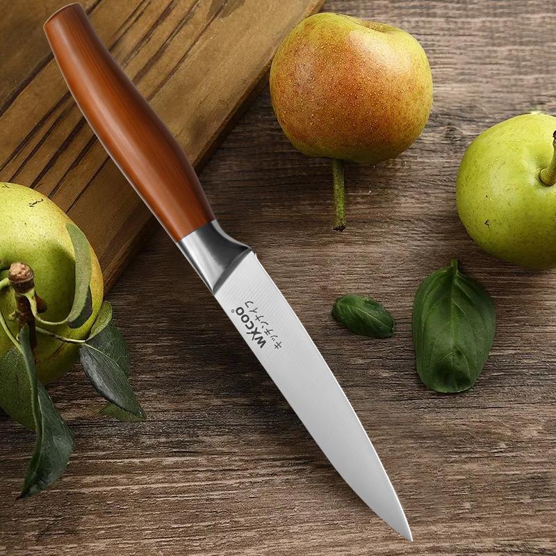 Японский нож шеф-повара Нержавеющая сталь Мясной тесак Нож для нарезки рыбы и овощей Кухонный нож Кухонные инструменты