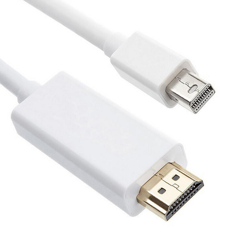 Useful Thunderbolt Mini DisplayPort DP To HDMI Adapter Cable for Mac Macbook