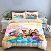 Disney Princess Bedding Set for Kids Bedding set (1 duvet cover, 2 pillowcases, duvet not included)