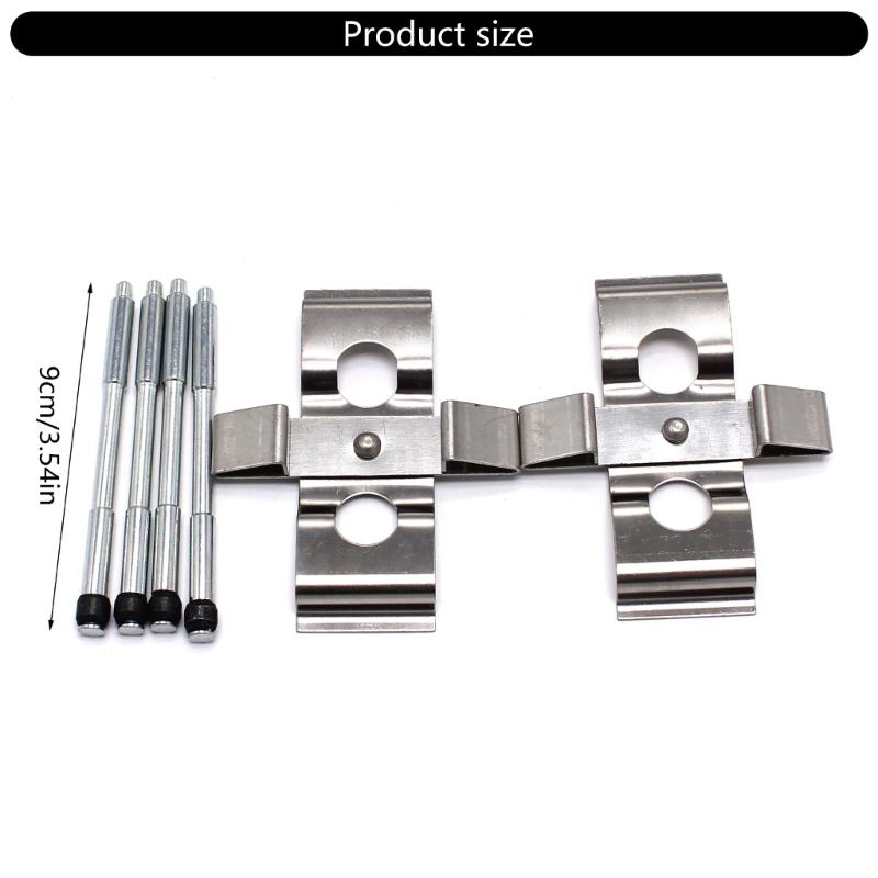 Easy To Replace Brake Caliper Guides Long Service Brake Caliper Hardware set MBA1296 Replacement Suitable for MBA1296