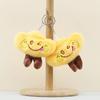 Soft And Cuddly Gold Ingot Plush Toy Keychain For Bags And Baby Gifts