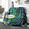 Love Encouragement Blanket Personalized Name Soft Warm And Versatile For Sofa Bed Office And Travel Machine Washable Comfortable In All Seasons Best