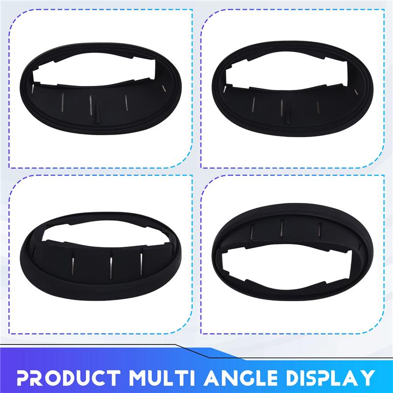 A58X-Rearview Mirror Sealing Ring Rubber Pad Mount 1 Pair For Mini Clubman R55 R56 R57-R59-51169805061 51162755641 Car Accessori